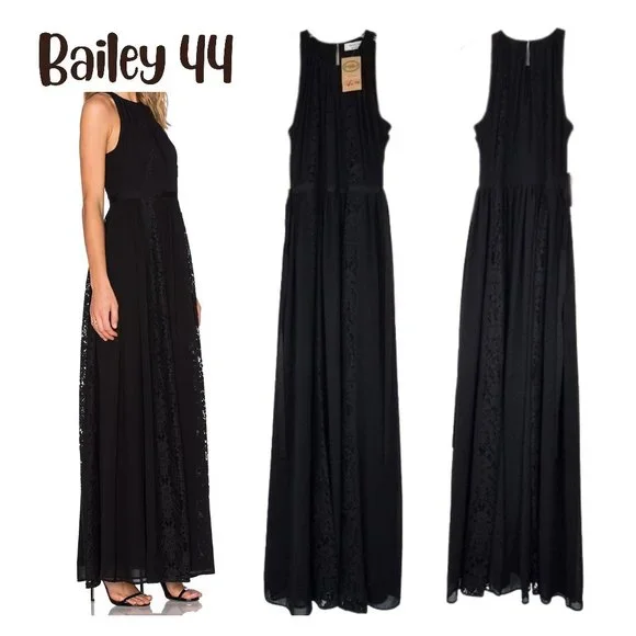 knee length dresses for ladies The Gypsy Dress in Black – LadySplendorClothing main image 0
